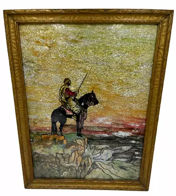 Don Quixote Vintage Foil Art Wall Hanging • $10