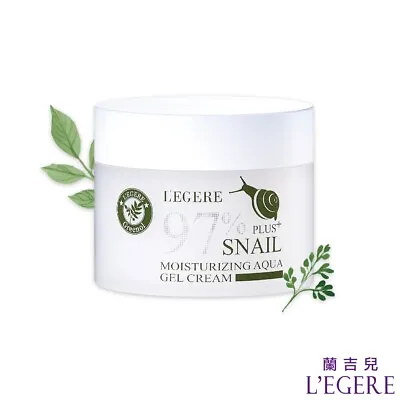 L'EGERE 97% Plus+ Snail Moisturizing Aqua All In One Gel Cream  200g • $21.99