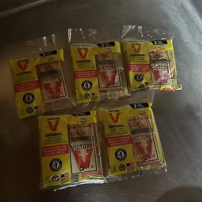 10 Victor Mouse Trap M040 Wooden Mouse Trap | Lot Of 10 • $10