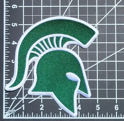 Michigan State Spartans BIG 5.25  Iron/Sew On Embroidered Patch ~FREE Shipping!! • $15.95