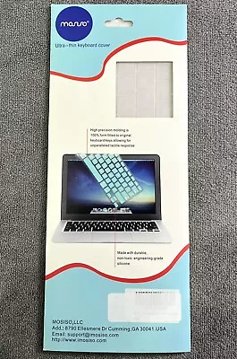 MOSISO Ultra-Thin Silicone Keyboard Cover For MacBook Pro • $5.25