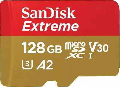 SanDisk Extreme U3 Micro SD Card 32GB 64GB 128GB 4K Memory For NEXTBASE DASH CAM • £22.99