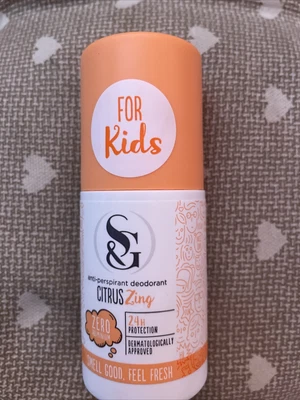 £4.55 • Buy S & G For Kids Citrus Zing Anti-Perspirant Deodorant Roll-On 50ml SOFT & GENTLE