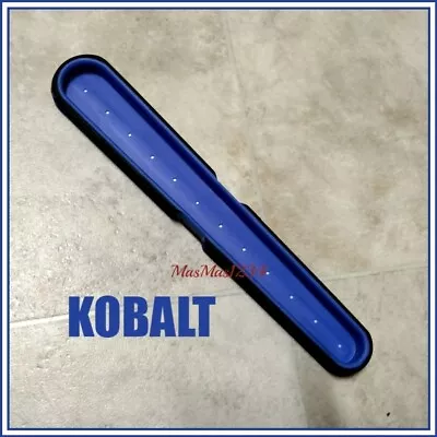 Kobalt 12 In. Magnetic Socket & Accessory Holder Rubber-Coated Organizer Tray • $13.98
