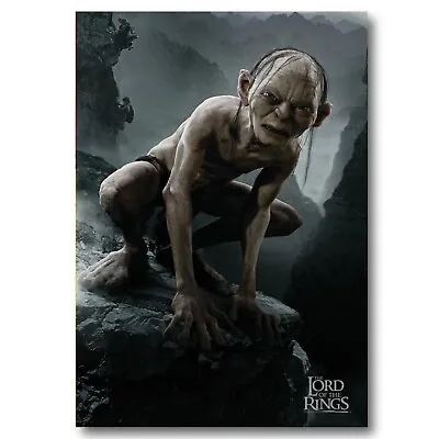 Gollum Lord Of The Rings Poster Artwork Printed Sheet Metal Sign • £4.99