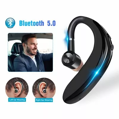 Bluetooth 5.0 Wireless Earpiece Headphones Earbuds Handsfree Headset With Mic UK • £5.99