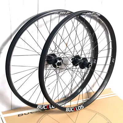 BUCKLOS Boost Enduro/MTB Bike Wheelset 27.5/29 In Aluminum Disc Brake Wheels Rim • $274.96