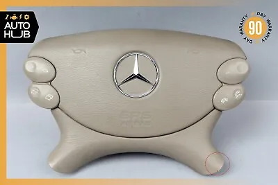 Mercedes R230 SL500 SL55 AMG CLK500 E350 Steering Wheel Airbag Air Bag Beige OEM • $149.40