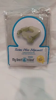 My Brest Friend Twin Nursing Pillow Deluxe Slipcover • $7.59