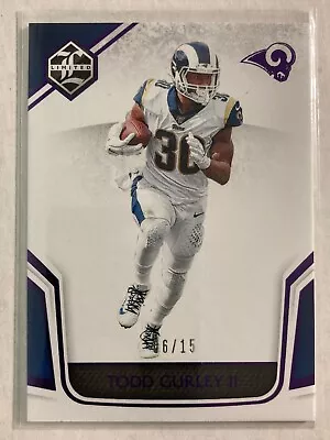 2019 Limited Amethyst Spotlight #91 Todd Gurley II /15  SL@M4S1 • $7.31