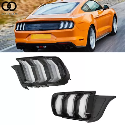LED Tail Lights For 2015-2021 2022 Ford Mustang Turn Signal Tail Lamp Right&Left • $264.94