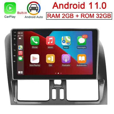 $199.99 • Buy 9  Android 11 Carplay Car Radio Player Stereo GPS Navi For Volvo XC60 2010-2013