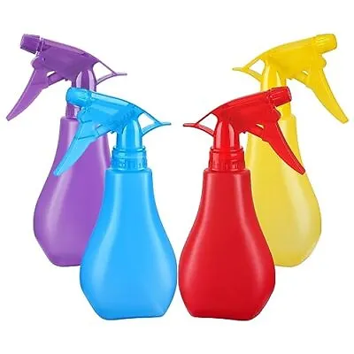 Spray Bottles - 4 Pack - Small Spray Bottles 8 Oz Plastic - Water Spray Bottle • $12.75