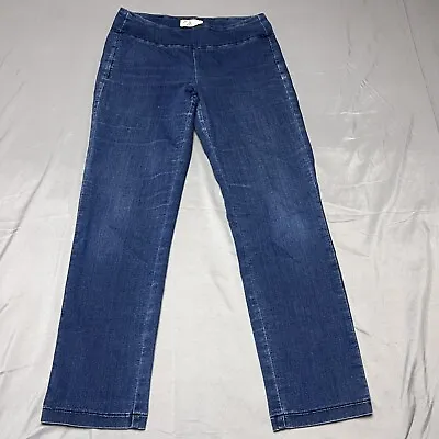 MIRACLE Body Jeans Womens 4 Blue 28x27 Cotton Spandex Stretch • $12.59