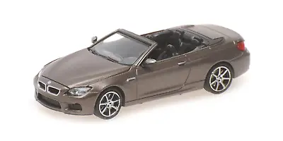 Minichamps 1/87 HO BMW M6 Cabrio (2015) Grey 870027331 • $24.99