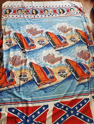 Dukes Of Hazzard Vintage TWIN Top Bed Sheet • $70