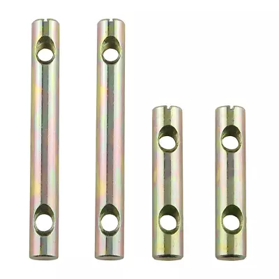 Barrel Nut 4PCS 2 Holes Cylindrical Cross Dowels Slotted Nut For Furniture Beds  • $15.28