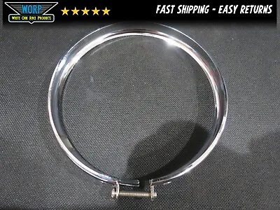 Vintage Motorcycle Headlight Trim Ring Bezel Zel 280132 • $12
