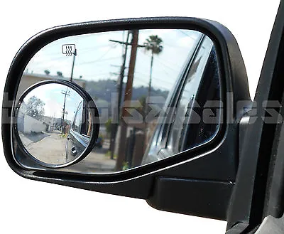 3  Wide Angle Convex Blind Spot Rear Side View Mirror Car Truck Universal Fit • $6.50