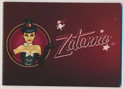 B5 ZATANNA 2014 Cryptozoic DC Epic Battles BOMBSHELLS FOLDOUT • $12.99