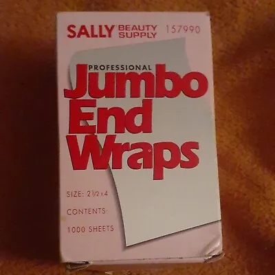 $10 • Buy Sally Beauty Supply Professional Jumbo End Wraps