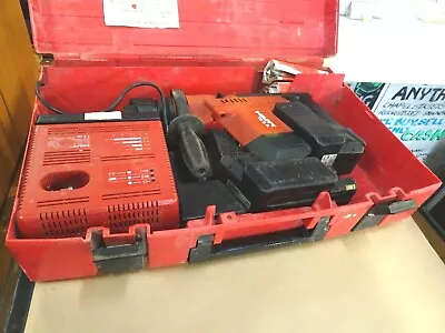 Hilti Te 5a 24v Cordless Hammer Drill Rotary Hammer Battery Bp72 Charger & C • $350
