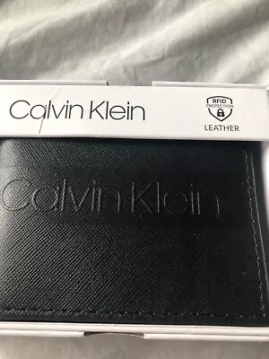 Calvin Klein Leather Wallet BNIB • £28