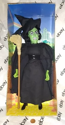 Wizard Of Oz ELPHABA WICKED WITCH Of The WEST Vinyl Doll WB TOYS 1998 RARE 16  T • $129.99