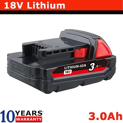 For Milwaukee M-18 Compact Battery 3 Ah 48-11-1815 18V XC Lithium Ion 48-11-1820 • $14.39
