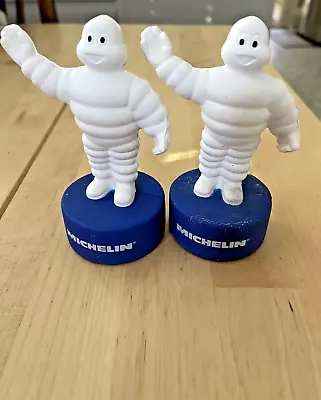 Michelin Man Stress Ball Figure Collectibles Advertise Tire Set Of 2 • $20