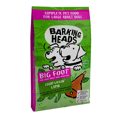 £3.20 • Buy Damaged Barking Heads Chop Lickin' Lamb For Large Dogs Dry Dog Food - 12kg