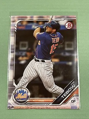 $0.99 • Buy Tim Tebow ⚾ 2019 Bowman RC ROOKIE 