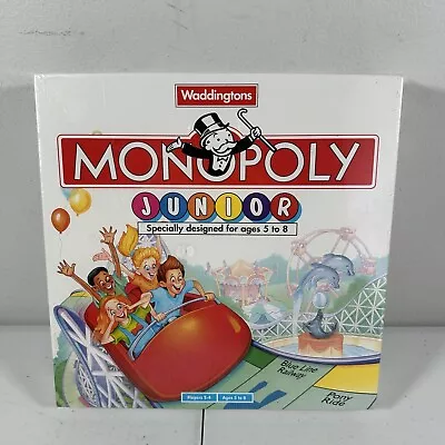 Monopoly Rollercoaster Junior Board Game By Waddintons 1996 (5 Yrs+) New Sealed! • $49.99