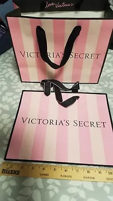 Victoria's Secret Paper Bag Pink And Light Pink • $3.99