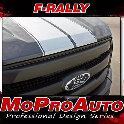 2015-2020 Ford F-150 Split Center F-RALLY Racing Stripes Vinyl Decals 3M Graphic • $110.49