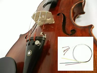 $54 • Buy ***2 Sets ( 8 Strings) Zyex Violin String/ Medium Tension/ 4/4 Size Oem***