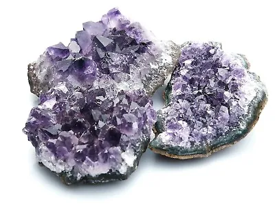 £9.99 • Buy Amethyst Druzy Cluster Crystal Uruguay Grade AA Mineral Geode Gift 60-100g X 1 