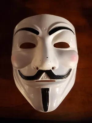 V For Vendetta Mask Adult Mens Guy Fawkes Anonymous • $7.99