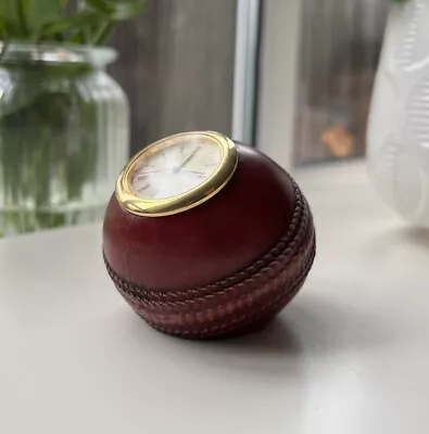£19.99 • Buy Vintage Cricket Ball Clock Ideal Gift