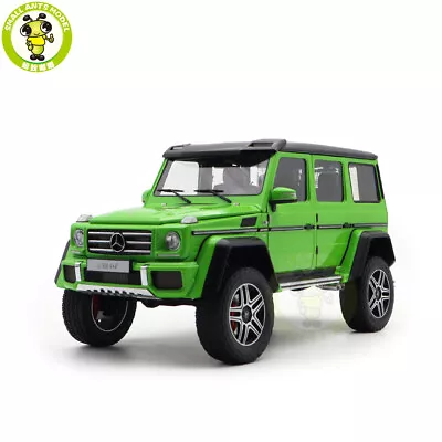 1/18 Mercedes-BENZ G500 4×4² G Class AUTOart 76315 Aliengreen Model Car • $169.92