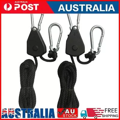 1/2/4/6/8/10/12/14/16pcs Rope Pulley 2M Canoe Boat Bow Stern Rope For Camping • $8.69