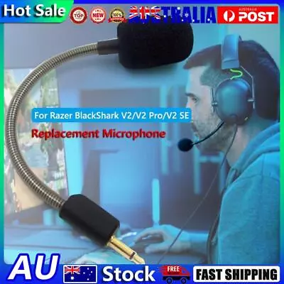 Replacement Game Headset Mic Noise-canceling Microphone For Razer BlackShark V2 • $10.84