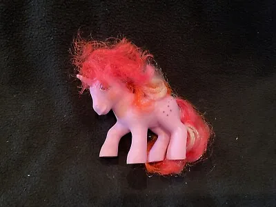 Vintage Hasbro GALAXY My Little Pony 1985 Pink Unicorn STARS Twinkle Gem Eyes • $12