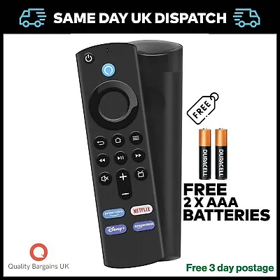 Amazon Voice Remote Control For Fire Stick Tv Replacement Prime Stick 4k Lite • £7.85