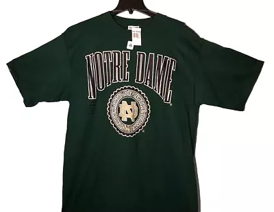 Vintage Dannagers Notre Dame T Shirt Size Large Made In USA NEW OLD STOCK NWT • $25.99