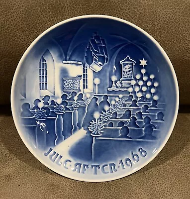 Jule After 1968 Vintage Royal Copenhagen Denmark(B & G) Christmas Plate MINT • $12.95