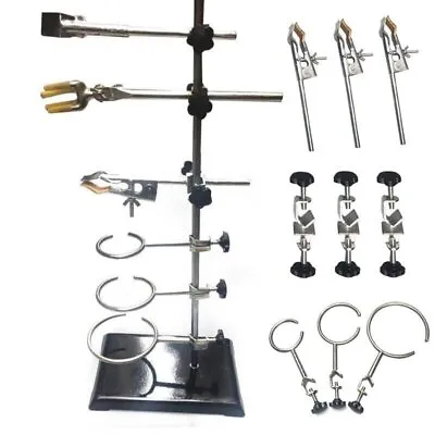 Retort Stand For Laboratory 24  Steel Rodiron Heavy Basebossheadburette Clamp • $69.49