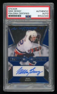 Mike Bossy PSA/DNA (#4/6) 2021 Leaf Ultimate Sports Signed Auto NHL HOF • $118.88