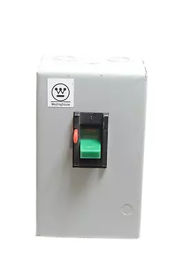 Westinghouse B100m1c Manual Motor Starter. Size M-1 3ph 3 P  Type 1 Enclosure • $396.90