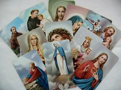 $9 • Buy SALE Lovely Lot 12 Vintage Catholic HOLY CARDS Traditional Italian Artistry #S6
